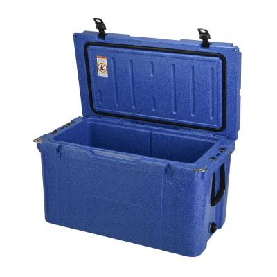 China Waterproof Large Box Plastic Styrofoam Cooler Supply 78qt Cooler Box for sale