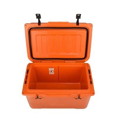 China Waterproof Hard Plastic Cooler 45qt Picnic Cooler Box For Outdoor Sports for sale