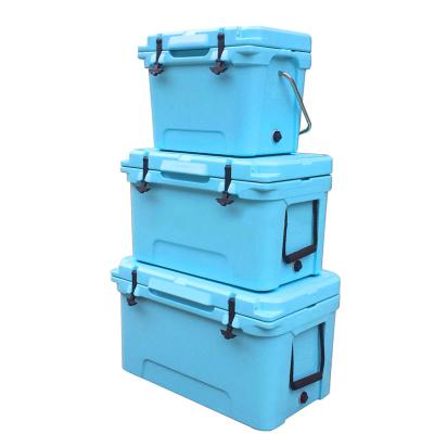 China Large 65L Roto-molded Fishing Cooler Box Waterproof Over 5 Days Ice Keep Time Cooler Box for sale