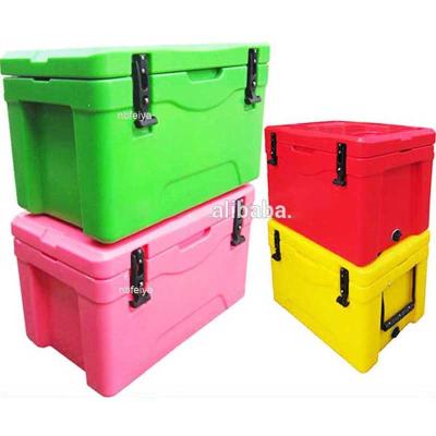 China Waterproof Heavy Duty Ice Chest Insulated 78 Liter Hard Cooler Box for sale