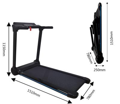 China Yongkang Ruibu Healthy Fitness Home Running Machine Folding Adjustable Relax Customization Treadmill for sale