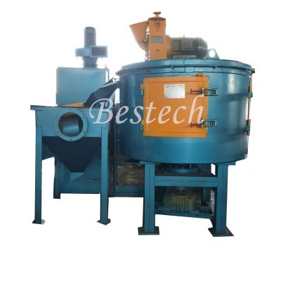 China Automatic Factory Rotary Table Continuous Sand Blasting Shot Blasting Machine for sale