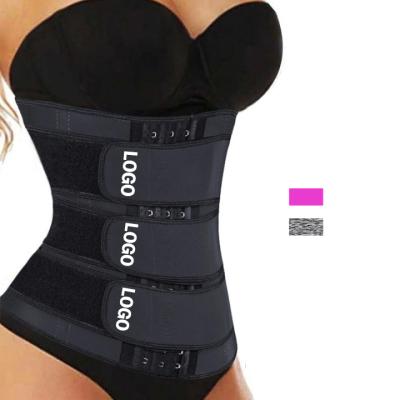 China Durable Hot Selling Women Sexy Tummy Slim Waist Trainer Bandage Shapers Neoprene Belt Neoprene Corset Tops for sale