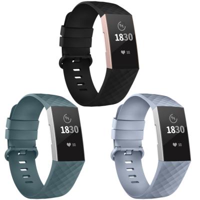 China Water resistant with colorful metal buckle tpu watch strap for Se charge4/fitbit charge4/charge 3/3SE for sale