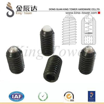 China High Quality Allen Threaded Ball Spring Loaded Screw Plunger Set Screw for sale