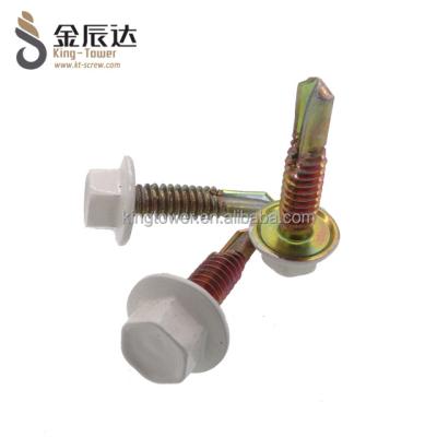 China Custom Colored Anodized Red Colored Trim Screws Aluminum Decorative Screws for sale