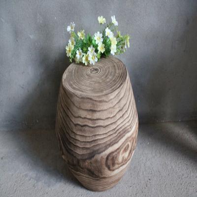 China Factory direct sale natural hot sale wooden shoe round log stools low wood stools with different size for sale