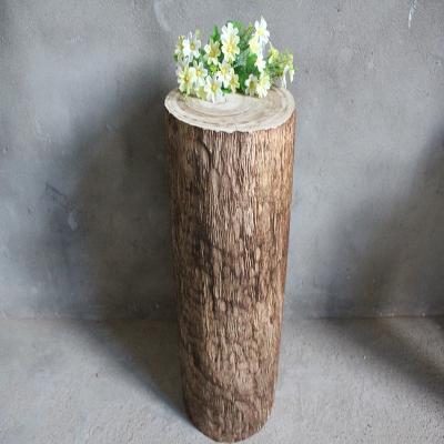 China Factory direct high quality wood natural log wood small for factory modern wood stool for sale