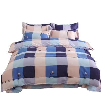 China Nondisposable Wholesale Cheap Bedding Set Microfiber Soft Comforter Bedding Set Wholesale Duvet Cover Sheet Pillowcase for sale