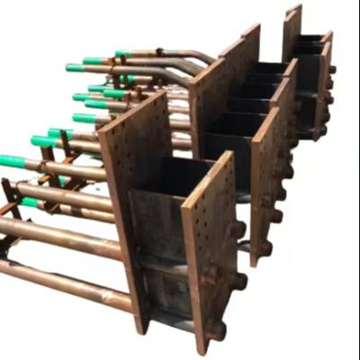 China Low Cost Short Net Copper Pipe Water-cooled copper tube grids Copper grids for metallurgical furnaces for sale