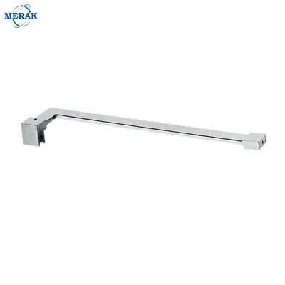 China 600mm Stainless Steel Fixed Rod 304 Modern Glass Shower Screen | 30*10 Mm Bathroom 7 Type Glass Door Support Bar For Shower Screen for sale