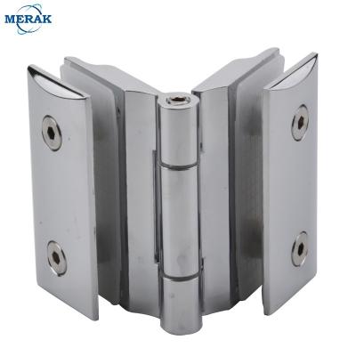 China 180 Degree Coastal Zinc Alloy Glass To Hinge Heavy Duty Single-Axle Bathroom Shower Glass Door Pivot Hinge Frameless Heavy Duty Glass Hinge for sale