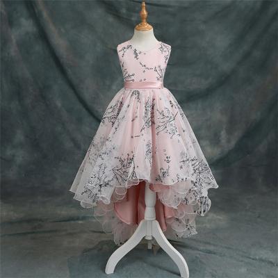 China Anti-wrinkle girls floral dresses kids girls dress kids dress dress for sale