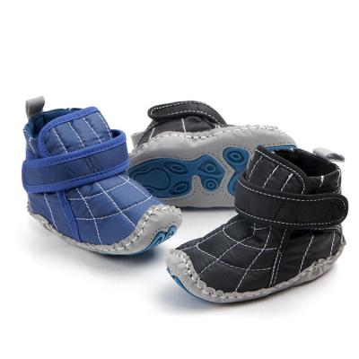 China New Fashion Breathable Custom Baby Boy Shoes Unique Winter Boots For Infant Baby Long Soft Walking Shoes for sale