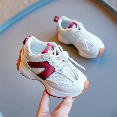 China Guangzhou Wholesale Fashion Children's Breathable Casual Shoes Kids Sneakers Boy Shoes for sale