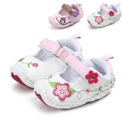 China High Quality New Trend Flower Kids Shoes Breathable Baby Shoes Girls Sports Shoes For Little Girls Prewalking for sale