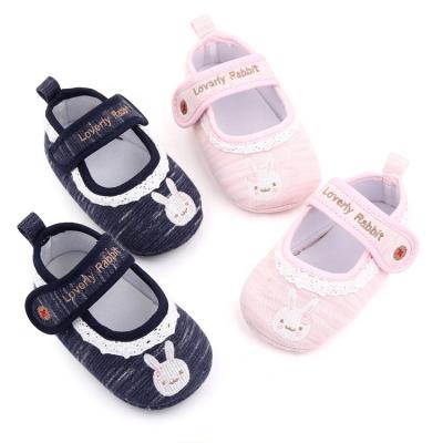 China Fashion Insti Prewalker Girl Breathable Leisure Baby Stylish Shoes Little Girl Shoes Cute Rabbit Baby Shoes for sale