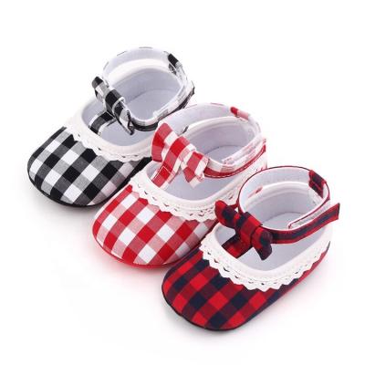 China Unique newest baby shoes baby cotton plaid casual shoes breathable soft baby stylish shoes small for sale