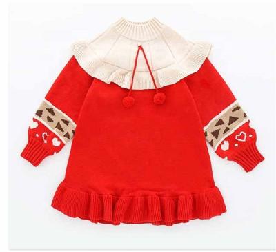 China Factory Winter Anti-Wrinkle Baby Dress Princess Party Cute Birthday Dress Casual Floral Baby Dress Baby for sale