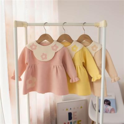 China Washable cute floral soft baby dresses lovely casual outfits good quality girls wholesale clothing for sale