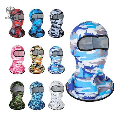 China Balaclava Summer Breathable Tactical Face Mask One Hole Face Masks Camouflage Motorcycle Riding Helmet Windproof Coating Recycling for sale