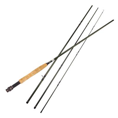 China Carbon Fly Fishing 9-Foot, 4-Piece, Fly Rod Deluxe Complete Fly Fishing Rod 5/6 Weight and Reel Starter Combo Pack for sale