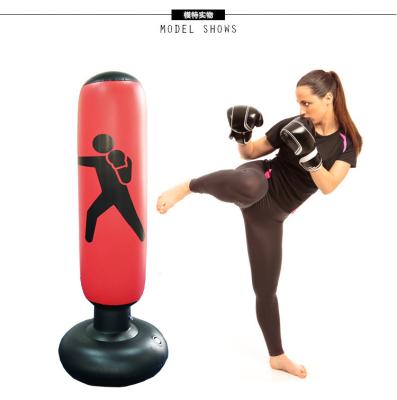 China Target Free Equipment Inflatable Kick Training Gym PVC Free Standing Sandbag For Kids adult&Man for sale