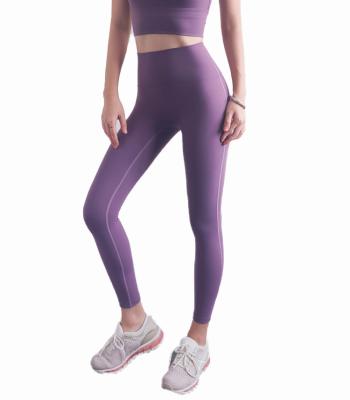 China Wholesales Antibacterial Naked Gym Supplex Waist Active Camel Toe Proof Yoga Pants High Top 7/8 Tummy Control Sports Workout Gaiter For Women for sale