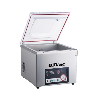 China DZ-390T Semi Automatic Food Chamber Small Food Table Top Vacuum Packing Machine for sale