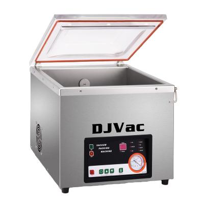 China DZ-400G Food Semi Automatic Single Chamber Rice Vegetables Food Vacuum Packing Machine for sale