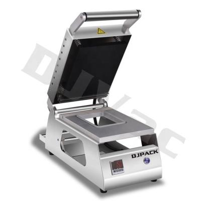 China Manual Food DS3 Cross-Cut Tray Sealing Machine Tray Sealer for sale