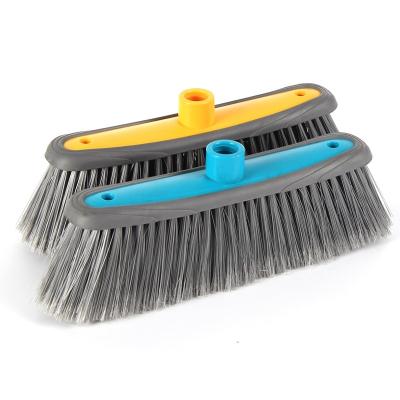 China Sustainable Factory Customized Head Plastic Household Broom Cleaning Tools Sweep Replacement Broom Parts Main Floor Brush for sale