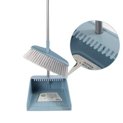 China Houshold Household Kitchen Cleaning Cleaning Tools Dustpan Broom Simple Fashion Stainless Steel Multifunctional Broom Set for sale