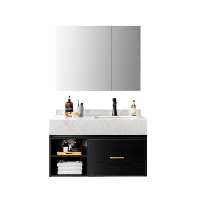 China Modern Luxury European Style Bathroom Vanity Cabinets Set Vanity Bathroom for sale