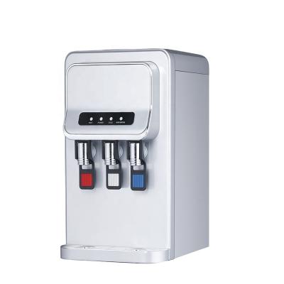 China Hotel Office 3 Temperature Compressor Cooling Pou Hot And Cold Water Dispenser for sale