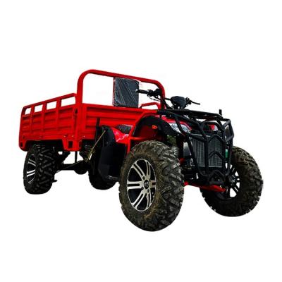 China Adult off road Motorcycle atv farm vehicle 4x4 250cc atv utv with hopper for sale