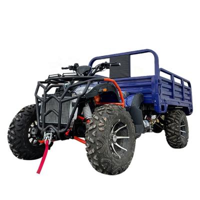 China High quantity farm utility vehicle quad bike 250cc 4x4 atv quad bike with trailer for sale