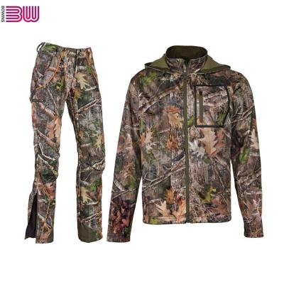 China Breathable Hunting Jacket 100% Polyester BOWINS Women Fleece Warm Camouflage Coat for sale