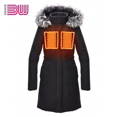 China Outdoor USB Rechargeable Water Proof Ski Parka Waterproof Winter Coat Charging Smart Passionate Clothes for sale