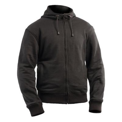 China BOWINS Breathable Workers Hoody Black Armored Motorcycle For Sale for sale