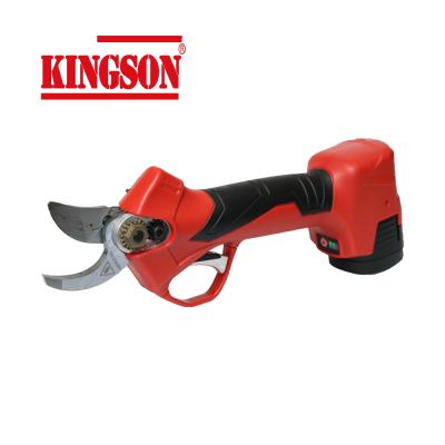 China Anti - Skid Handle KINGSON Electric Garden Pruner Cordless Power Shears Professional for sale