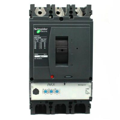 China Copper Circuit Breaker LV432676 Compact NSX NSX400F Schneider 3 Pole 400 Amp MCCB for sale