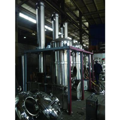 China Dairy Double Effect Vacuum Falling Film Vaporizer for sale