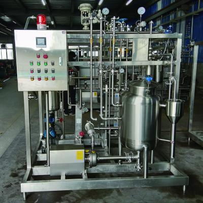 China Dairy Products Stainless Steel Plate Sterilizer 1000 Liter Milk Pasteurizer Machine for sale