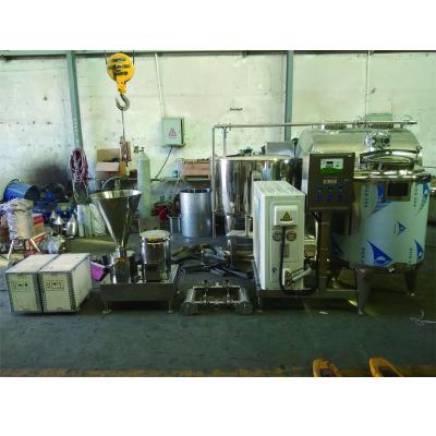 China Complete Dairy Turner Milk Processing Line Yogurt Production Line With Small Scale for sale