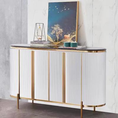 China Home furniture for sale classic modern light buffet restaurant family sideboard luxury home sideboard for sale