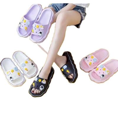 China Fashion trend shoe manufacturer comfortable summer cartoon indoor non-slip women slides designer shoes 2023 for sale