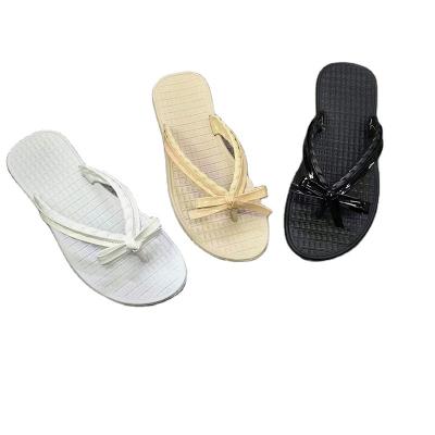 China Fashion Trend Use EVA Women's Slippers Summer Shoes Daily Beach Flat Slippers Soft Flip Flop For Women for sale