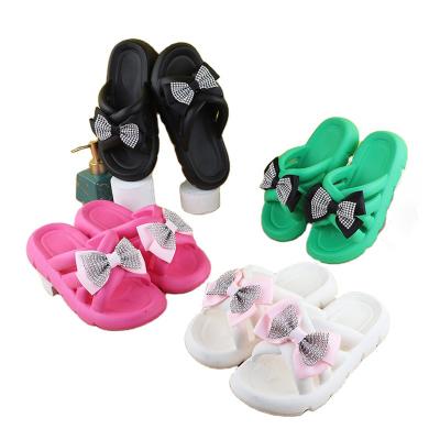 China Fashion Trend Thick Soles Slippers For Women Shoes Comfort Slip On Eva Slippers Flat Women Bathroom Indoor Outdoor Slippers Eva Slippers for sale