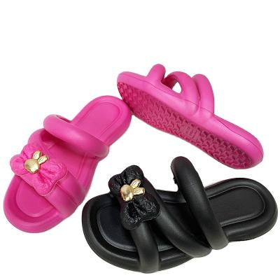 China 2023 Fashion Trend Hot Sales Comfortable And Casual Unique Ladies Cheap Slippers Latest Eva Slippers For Ladies for sale